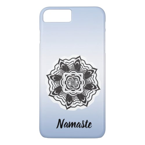 Namaste Floral Mandala Yoga iPhone 87 Plus Case