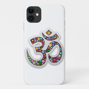 Namaste Floral Symbol Art iPhone 11 Case