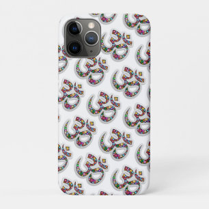 Namaste Floral Symbol Art iPhone 11 Pro Case