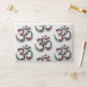Namaste Floral Symbol Art HP Laptop Skin