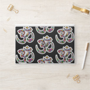 Namaste Floral Symbol Art HP Laptop Skin