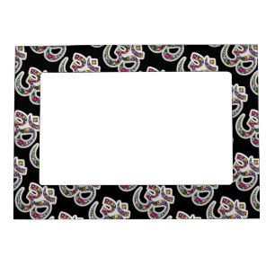 Namaste Floral Symbol Art Magnetic Frame