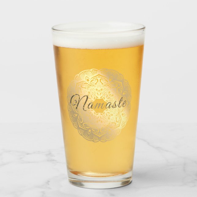 Namaste Glass (Front Filled)