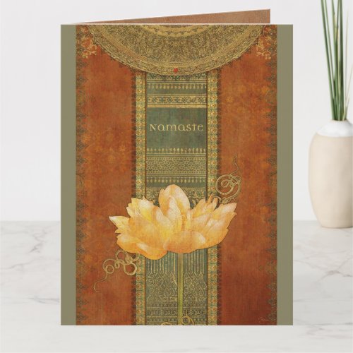 Namaste Greeting Card