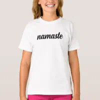 Namaste Yoga Unicorn Colored Print T-shirt Funny Meditation
