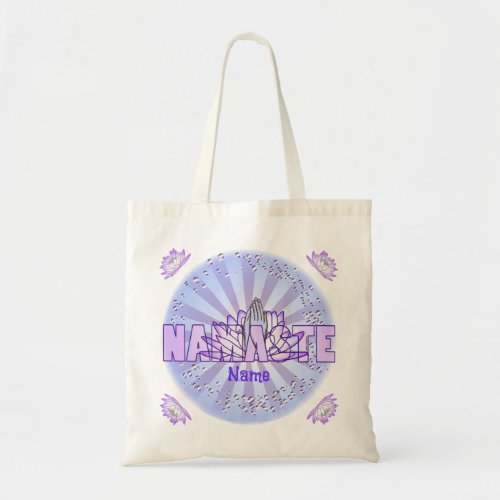 Namaste Hands Tote Bag