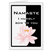 Namaste - I humbly bow to you (Front)