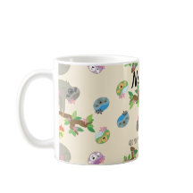 NAMASTE IN BED Cute SLOTH Yoga MUG Personalized