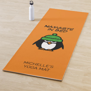 Stretch to Conclusions Foam Yoga Mat, Namaste, Funny Yoga Mat