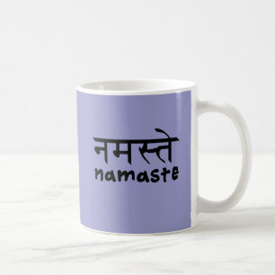 Namaste in English and Hindi Coffee Mug