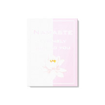 Namaste in Pink & White