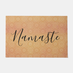Namaste Indian Summer Mandala Copper Doormat