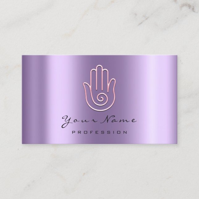 Namaste Joga Holistic Massage Appointment Purple (Front)
