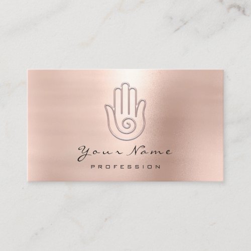 Namaste Joga Reflexology Reiki Appointment Card