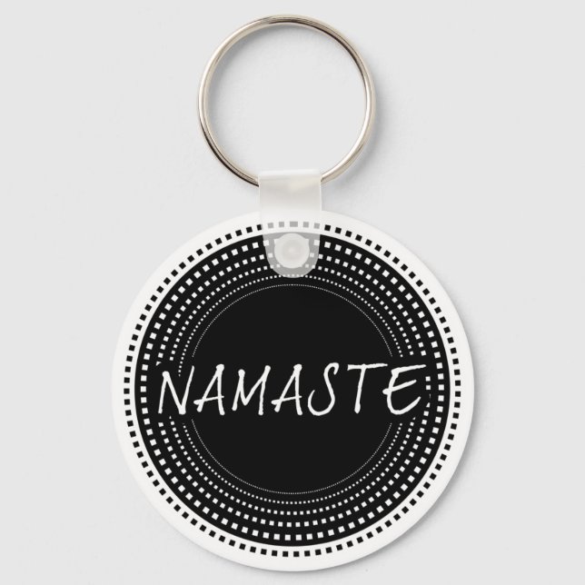 Namaste Keychain (Front)