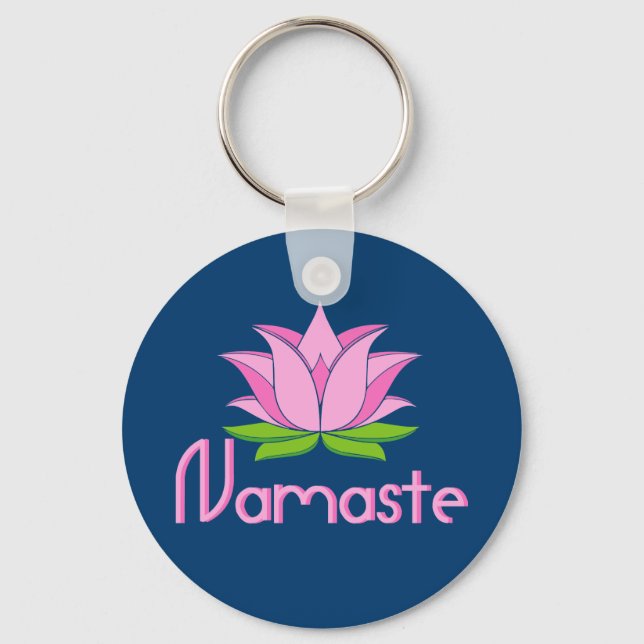 Namaste Keychain (Front)