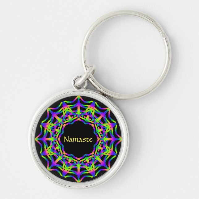 Namaste Keychain (Front)