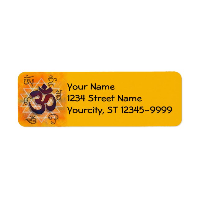 Namaste Label (Front)