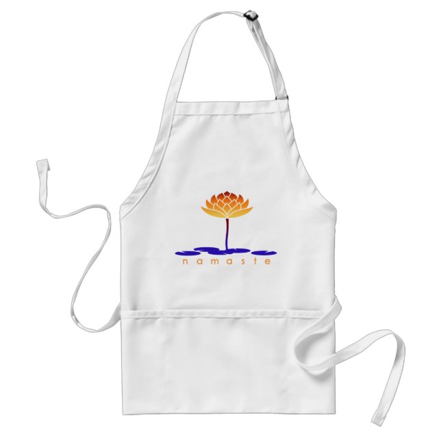 Namaste Lotus Apron (Front)