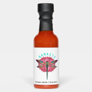 Namaste Lotus Dragonfly Yoga Hot Sauces