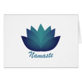 Namaste Lotus Flower (Front Horizontal)