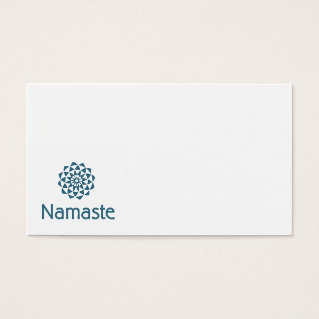 Namaste Lotus Flower (Front)