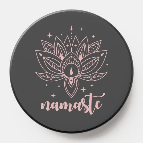 Namaste Lotus Flower PopSocket