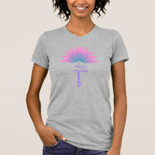 Namaste lotus flower T-Shirt