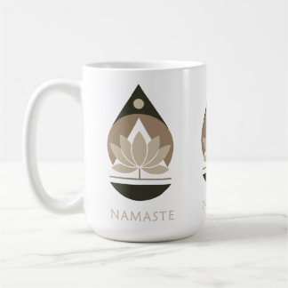 Namaste Lotus Mug – Mindful Yoga Gift