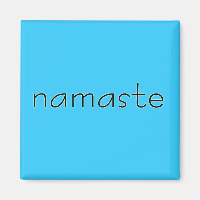 namaste magnet (Front)