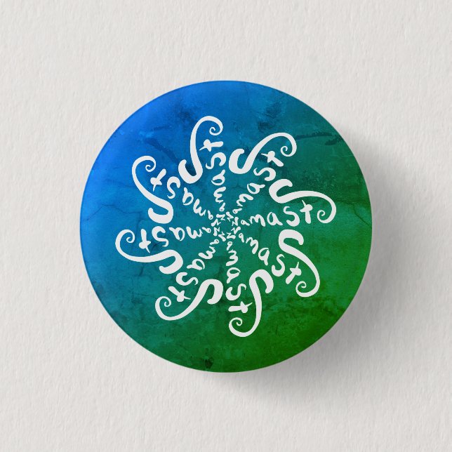 Namaste Mandala Button (Front)
