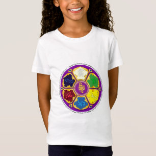 Namaste Mandala - purple T-Shirt