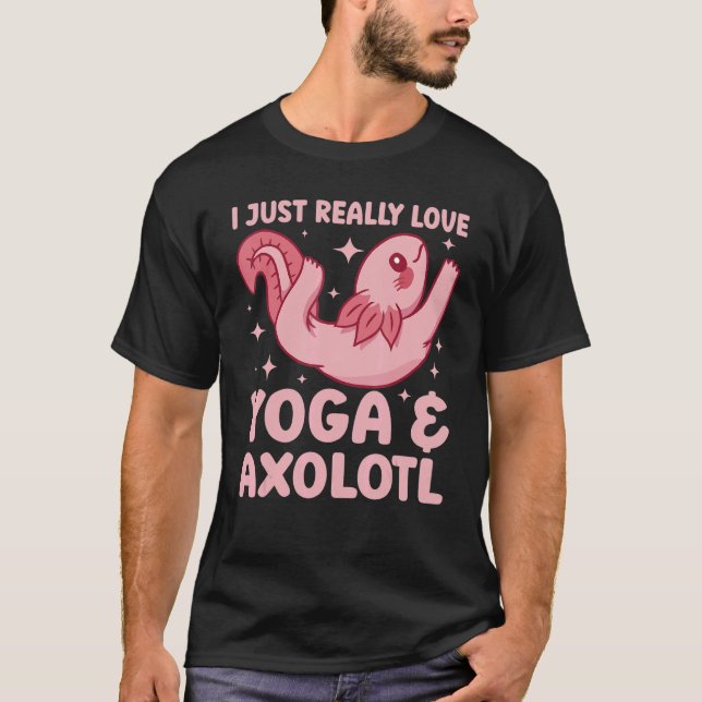 Namaste Meditation Fitness I Just Really Love Yoga T-Shirt (Front)