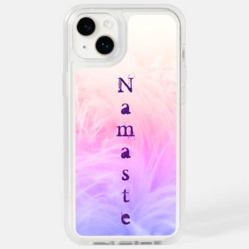 Namaste Modern Gradient Rose Pink Purple OtterBox iPhone 14 Plus Case