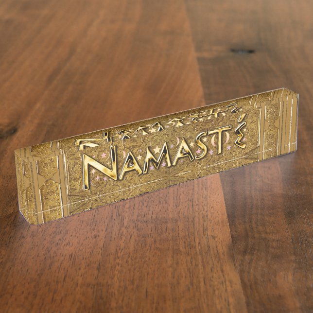 Namaste Name Plate (Side)