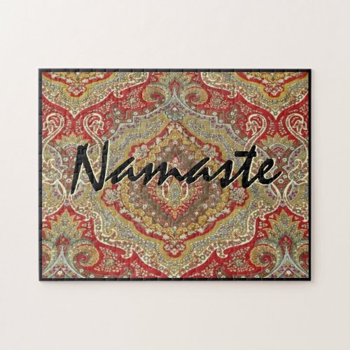 Namaste Paisley Jigsaw Puzzle