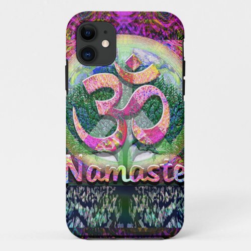 Namaste Peace Symbol iPhone 11 Case