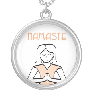 Namaste Pendant Necklace