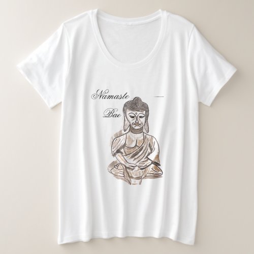 Namaste Plus Size T_Shirt
