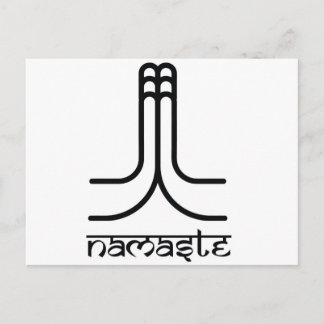 Namaste Postcard
