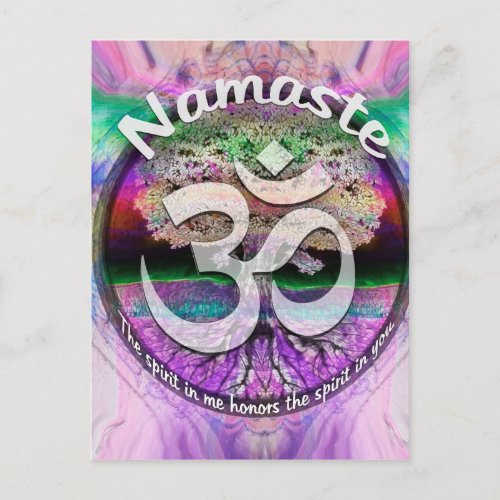 Namaste Postcard