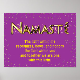 Namasté Poster