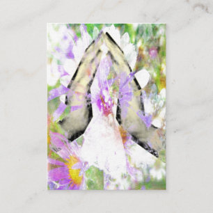 Namaste Prayer Praying Hands Business Cards