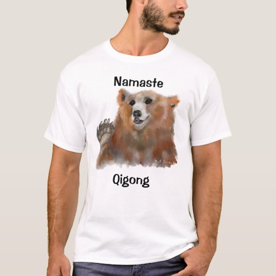 Namaste Qigong Bear T-Shirt