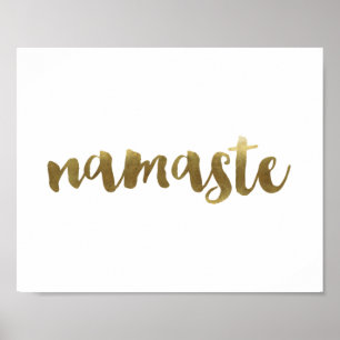 'namaste' Quote Poster