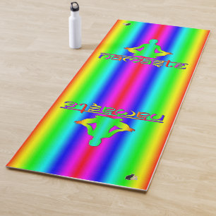 Namaste Rainbow Intentions Yoga Mat