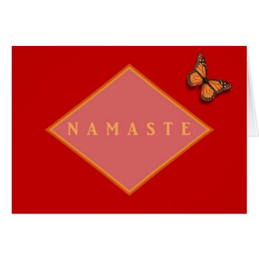 Namaste Rejoice Card (Front Horizontal)