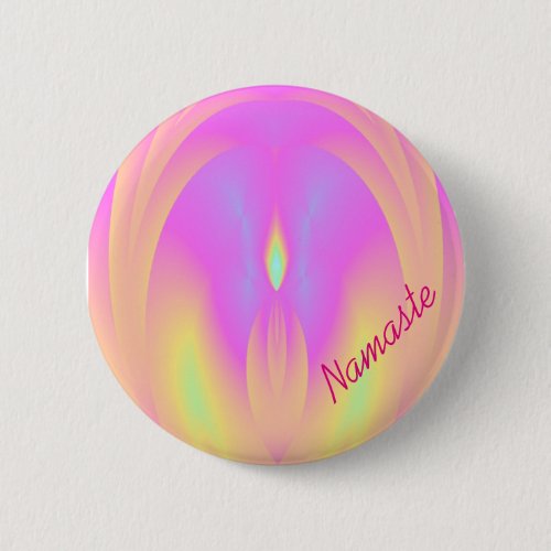 Namaste Speaker Yoga Reiki Button Buttons