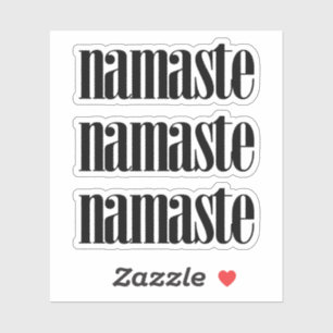 Namaste Sticker