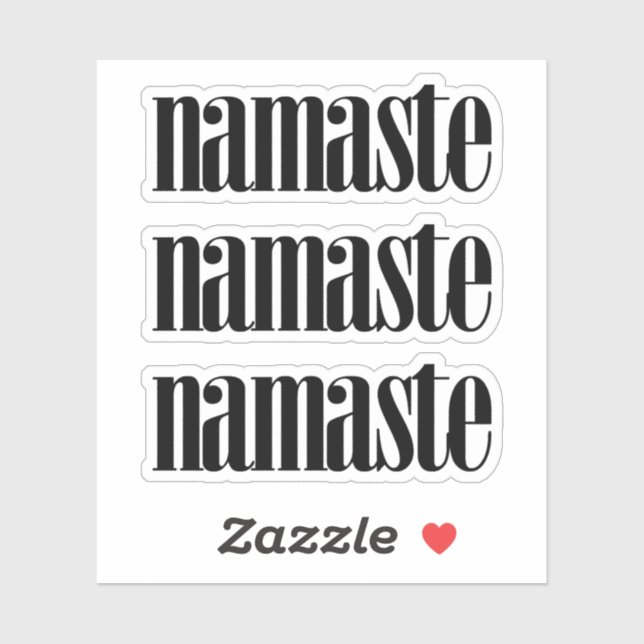 Namaste Sticker (Sheet)